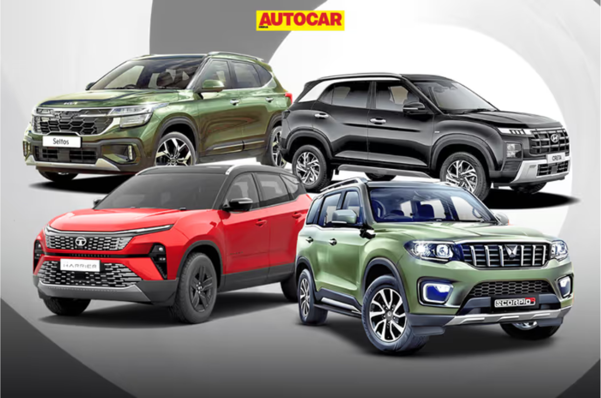 Hyundai Creta Mahindra Scorpio N Tata Safari Kia Seltos
