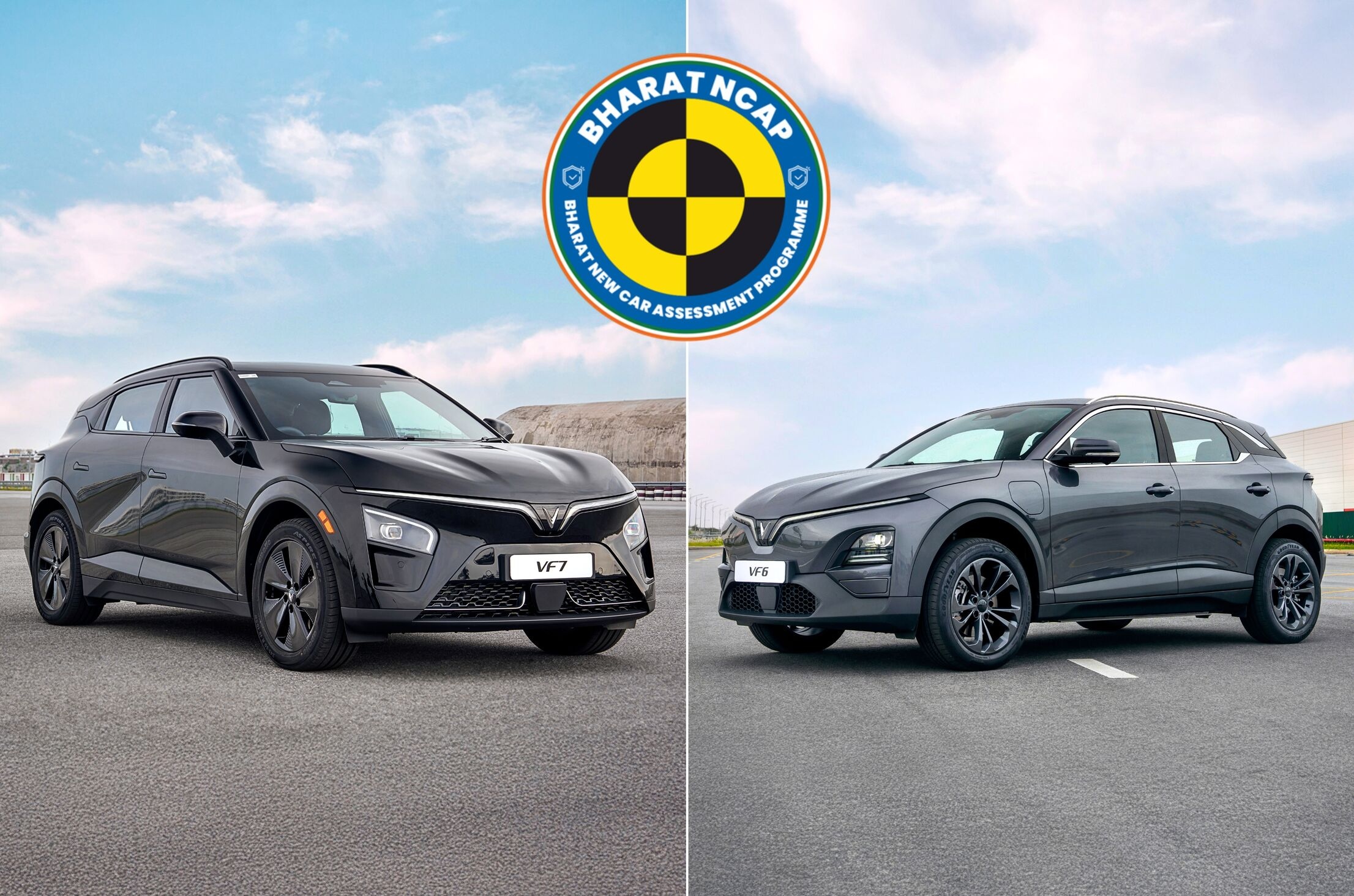 Vinfast targeting 5 star Bharat NCAP crash test rating for VF6, VF7