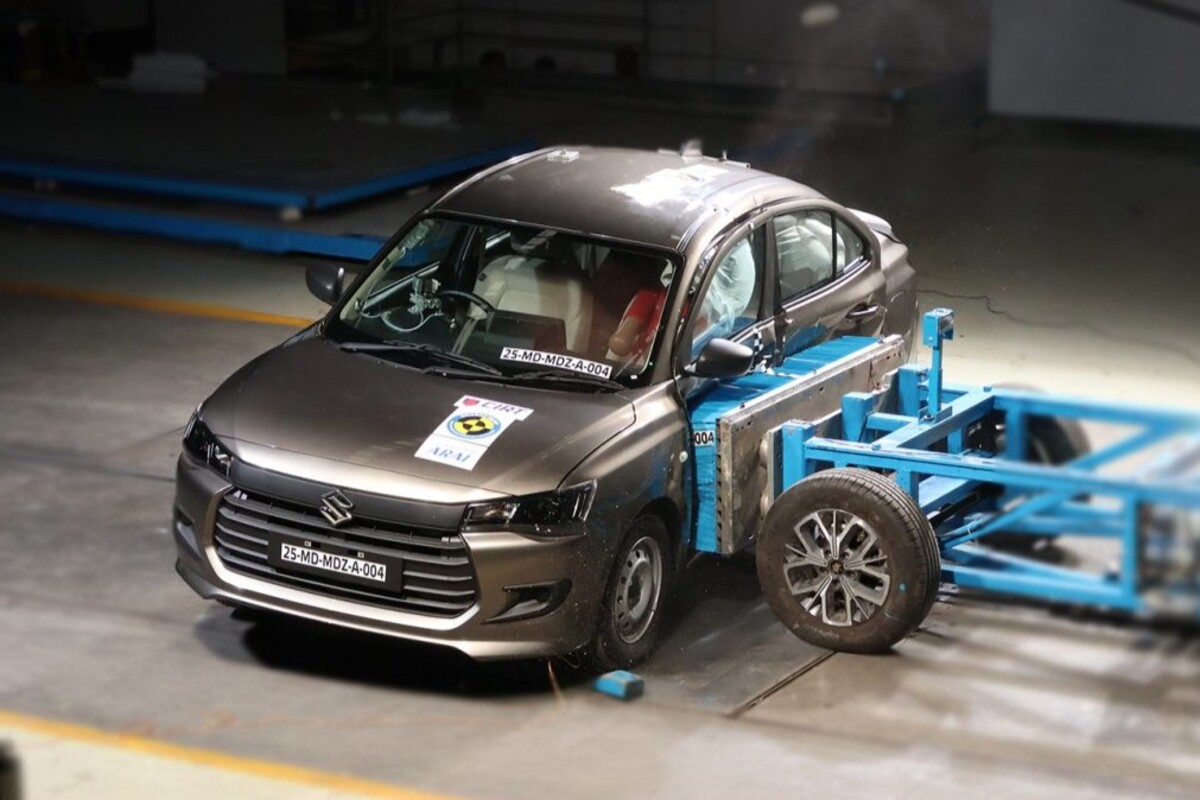 maruti suzuki dzire bharat ncap rating crash safety maruti suzuki dzire bharat ncap rating crash safety