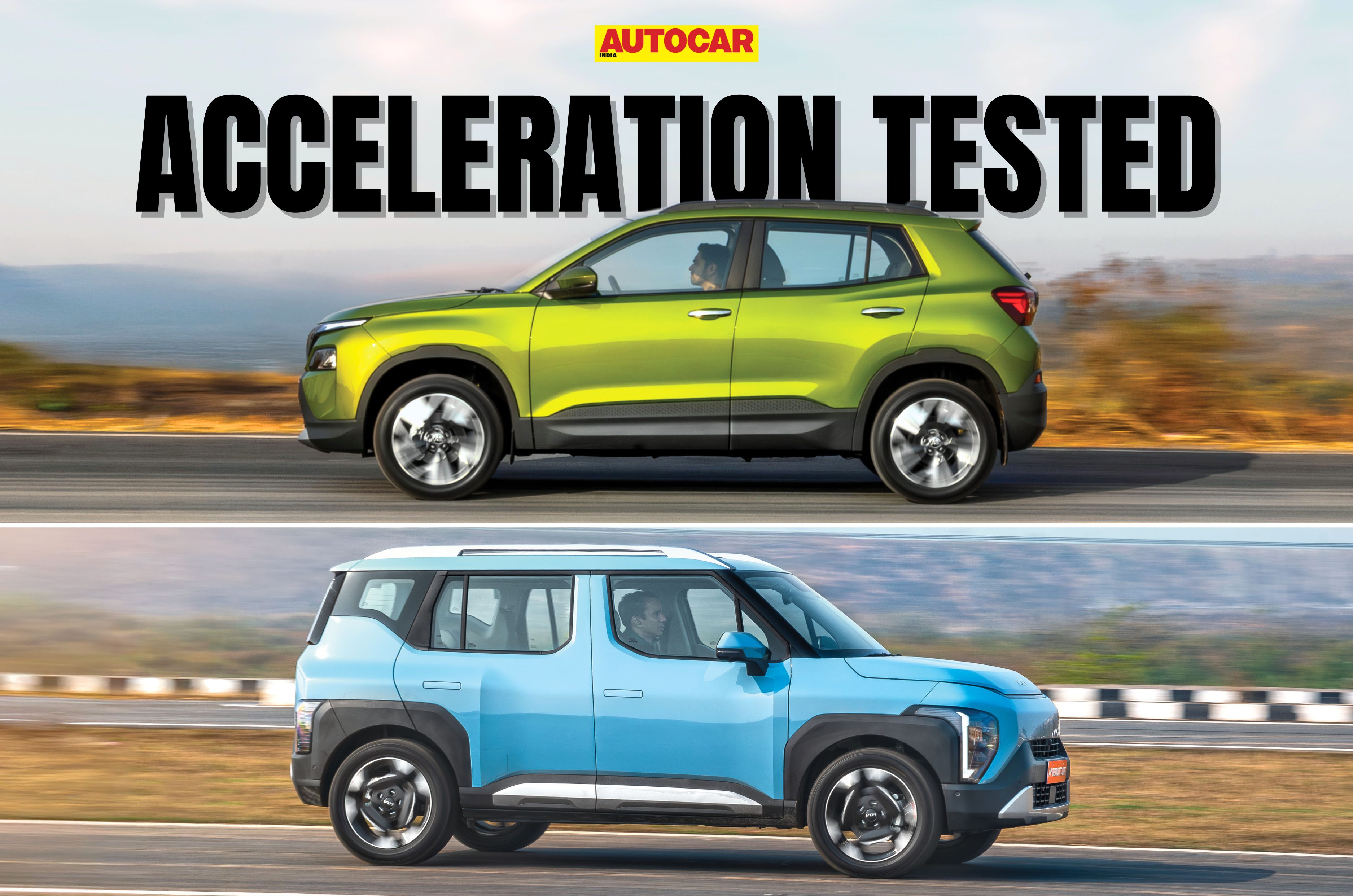 Skoda Kylaq AT vs Kia Syros DCT performance tested and compared