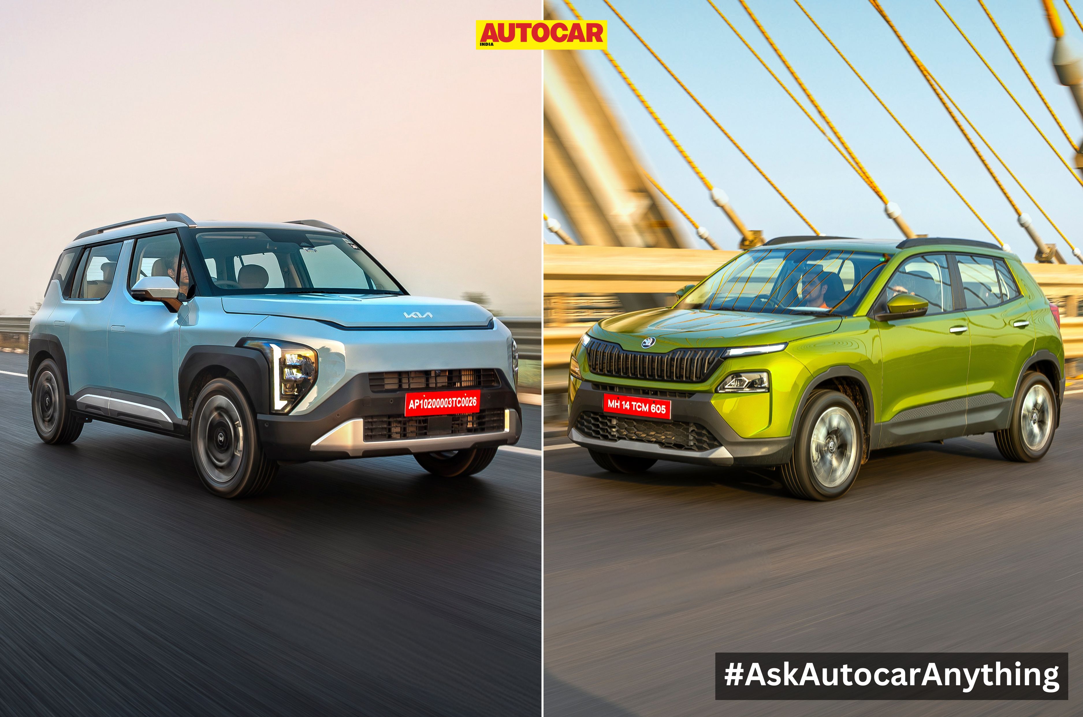 Skoda Kylaq vs Kia Syros