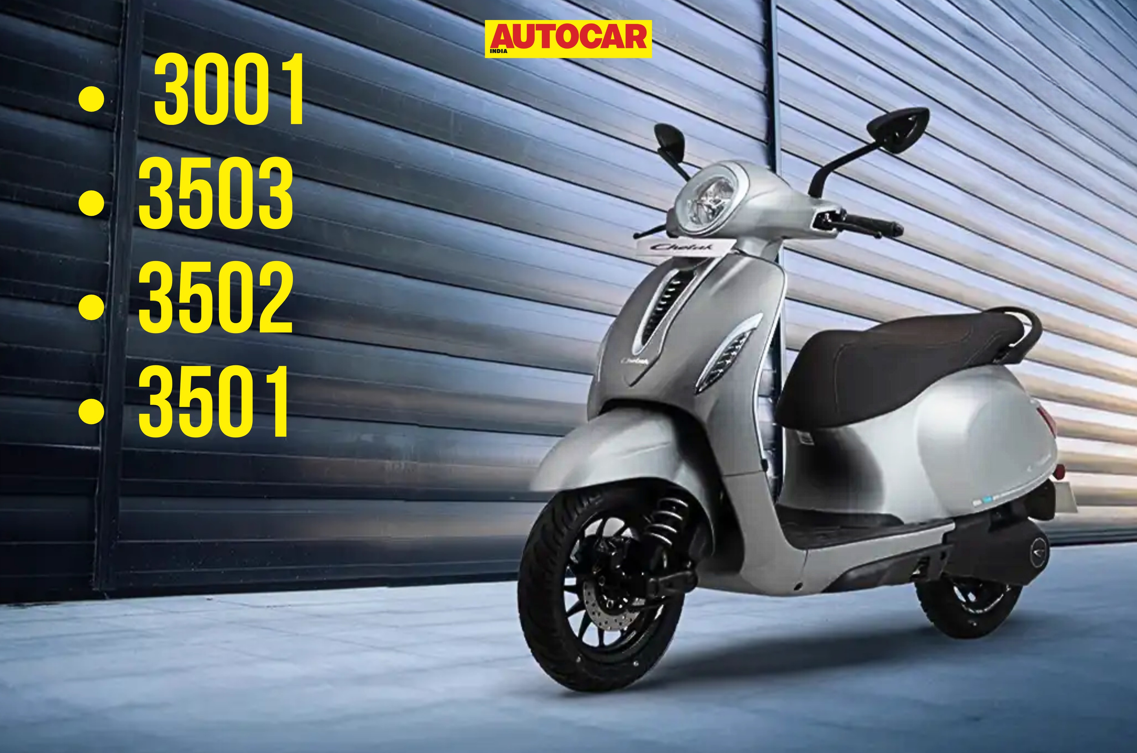 Bajaj Chetak: price and variants explained