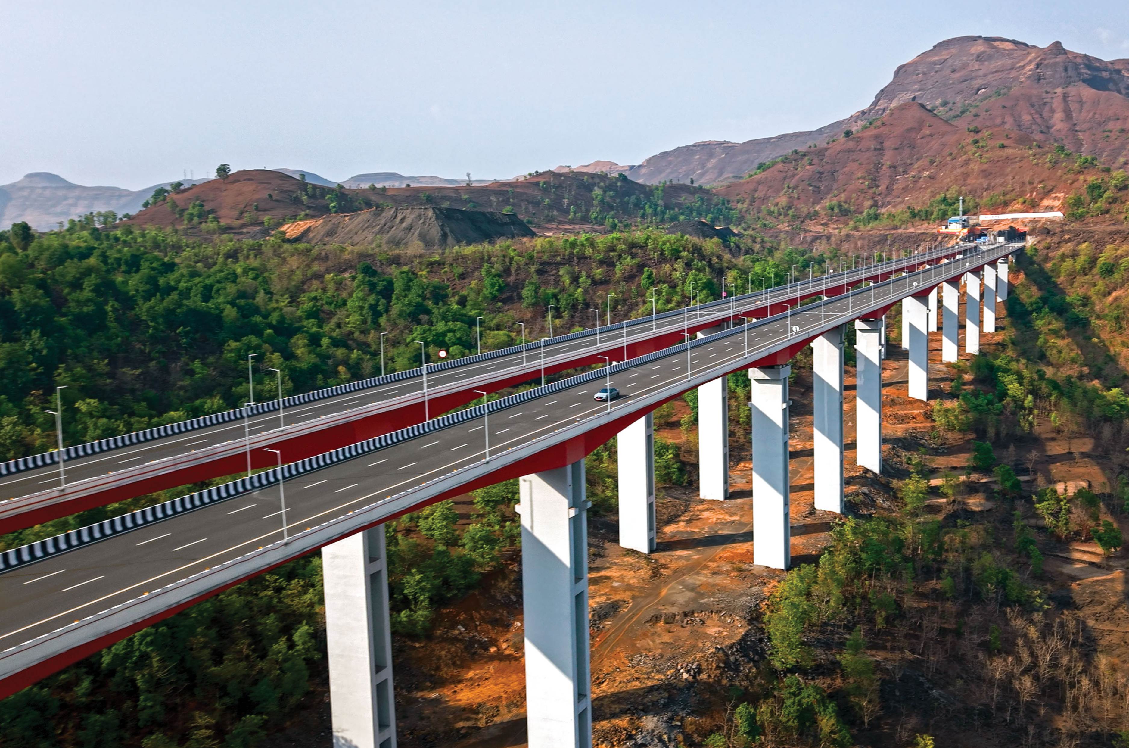 mercedes amg s 63 e performance igatpuri tunnel mumbai nagpur expressway