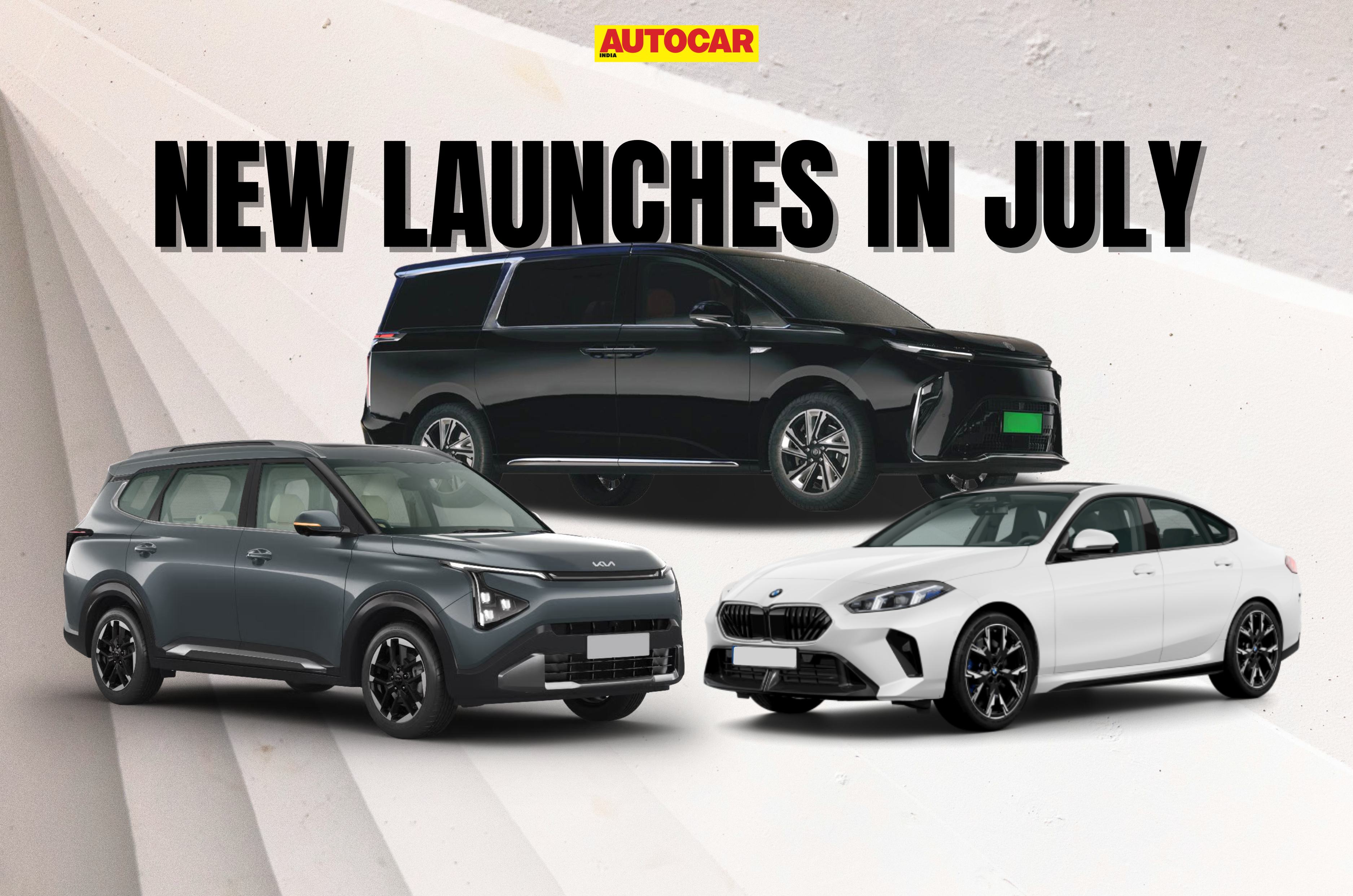 Upcoming car launches this July