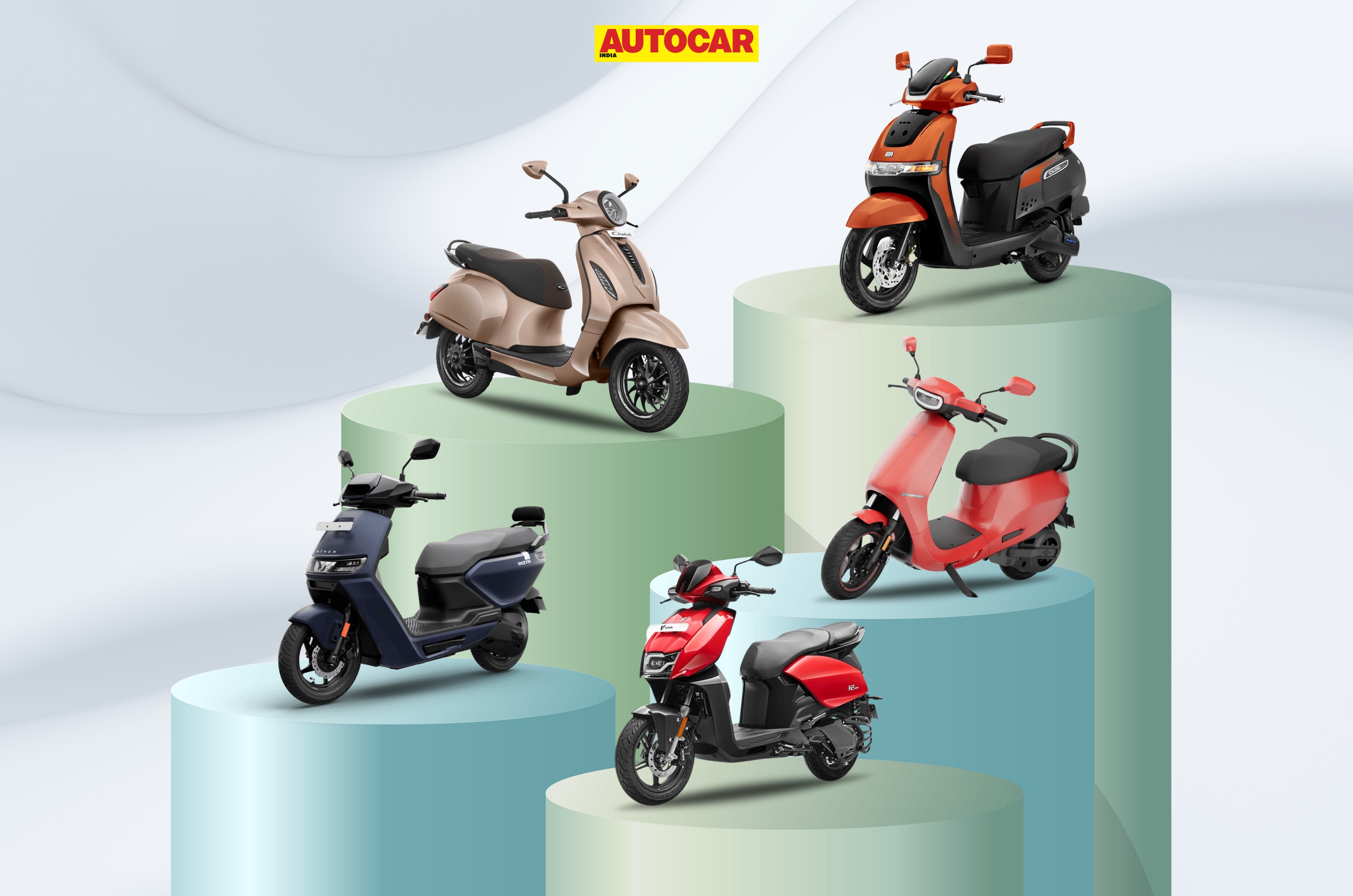 TVS, Bajaj continue to dominate India’s electric scooter market