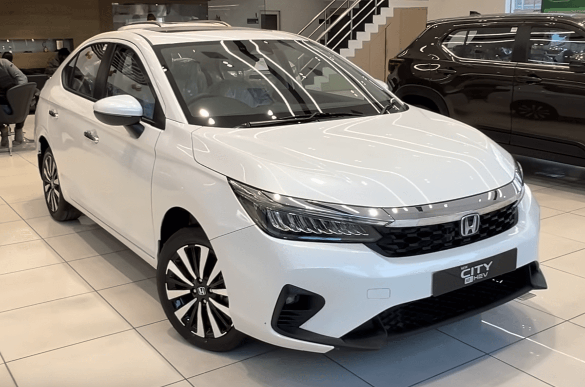 Honda City white color
