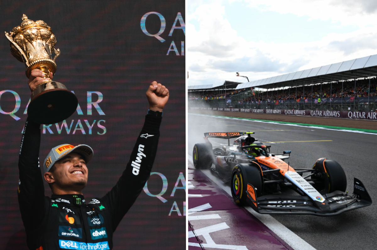 2025 F1 British GP winner Lando Norris