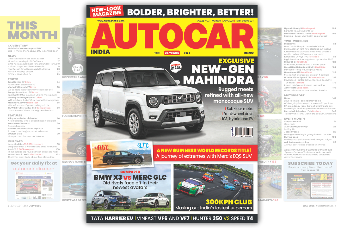 New Mahindra SUVs incoming, Tata Harrier EV drive, and more: Autocar India July 2025