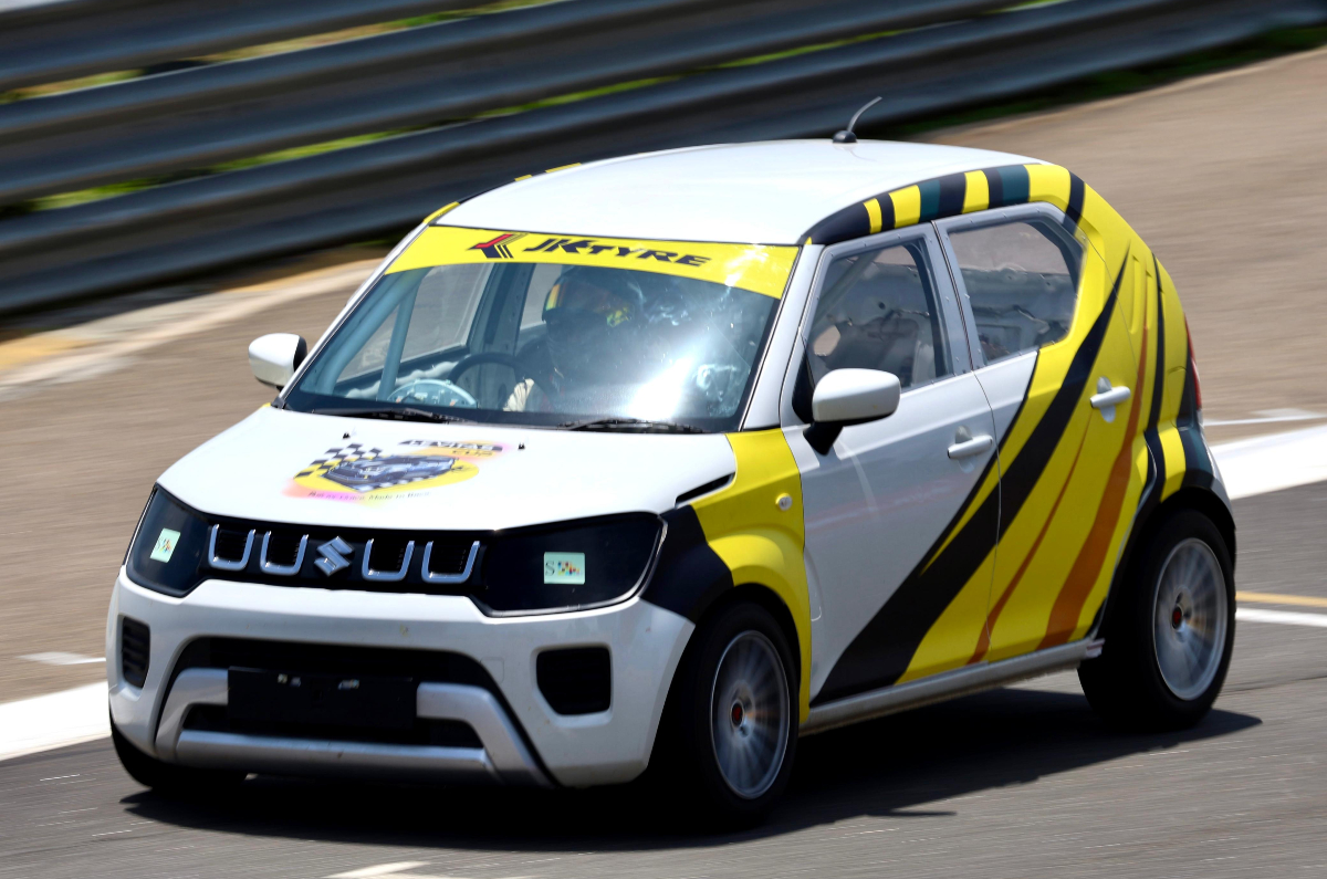 Levitas Cup Maruti Ignis race car Levitas Cup Maruti Ignis race car