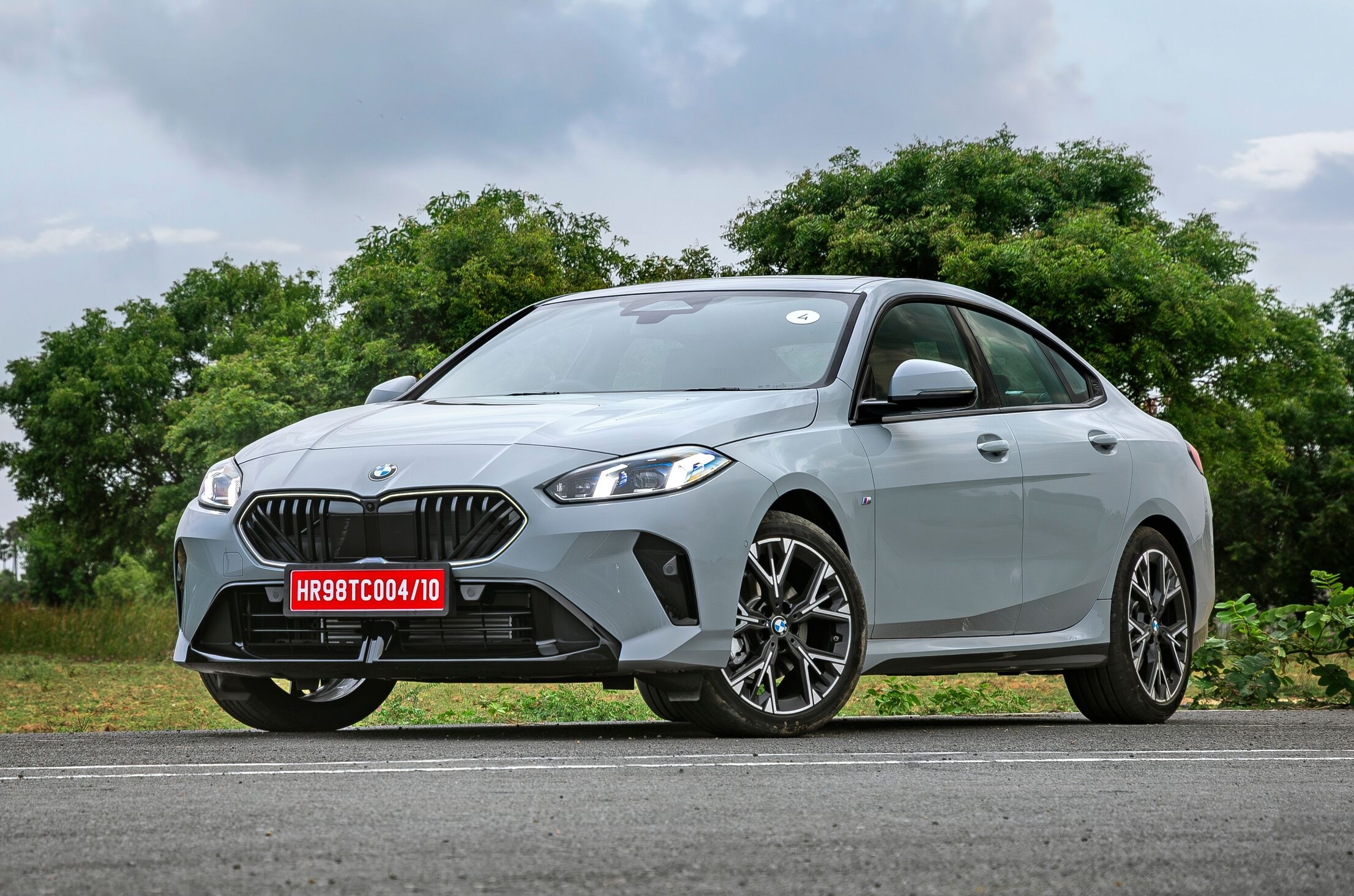 bmw 2 series gran coupe on road