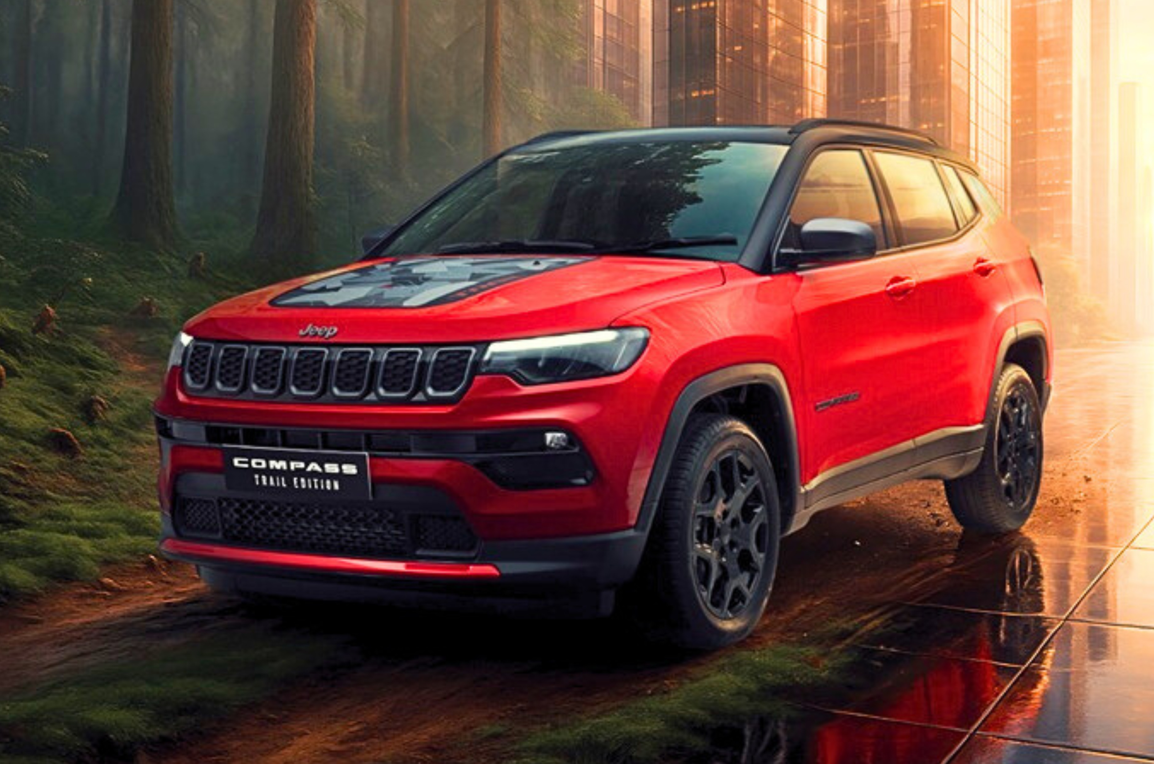 Jeep Compass Trail Edition front