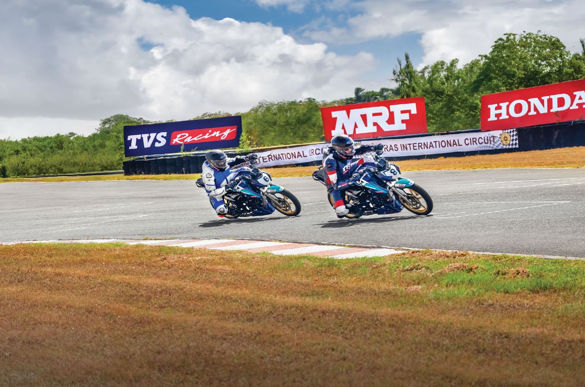 Off the line: TVS Young Media Racer programme round one