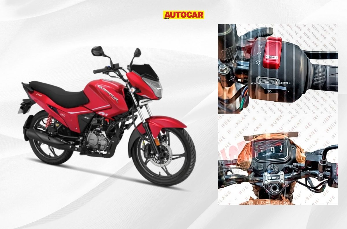 Hero Glamour spotted with cruise control