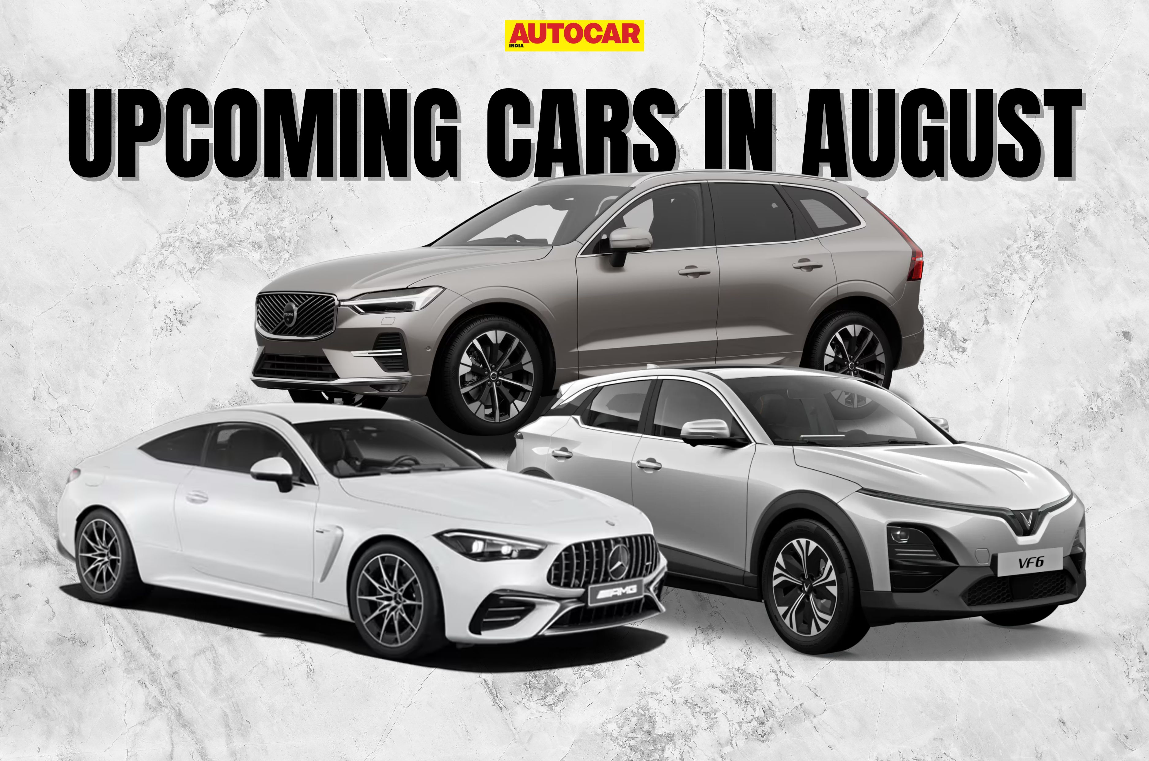 New car launches and reveals in August