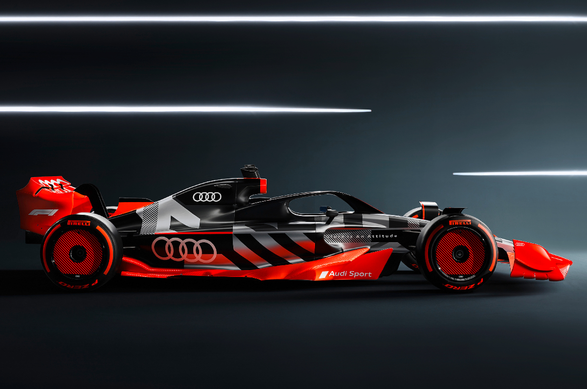 Audi F1 car