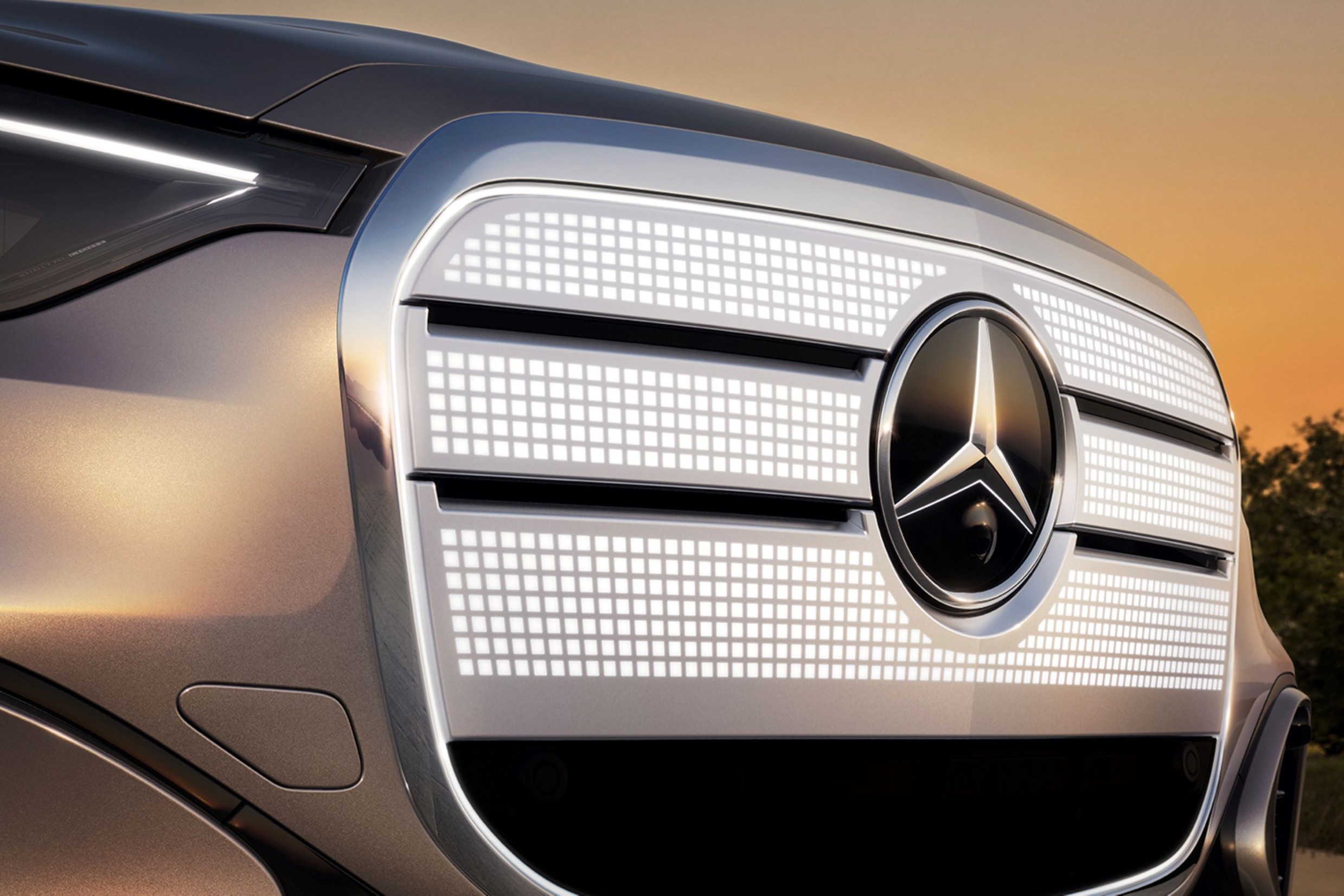 2025 mercedes benz glc ev grille