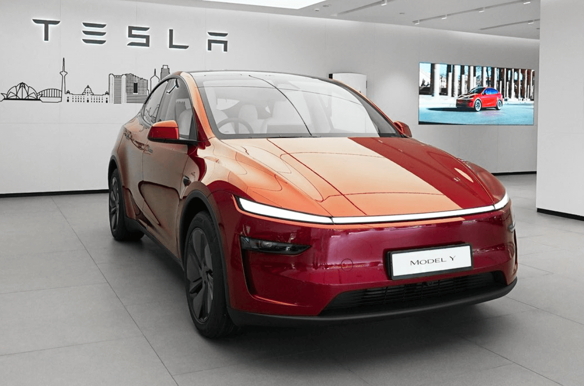 New Tesla Delhi showroom opens with 4 Superchargers