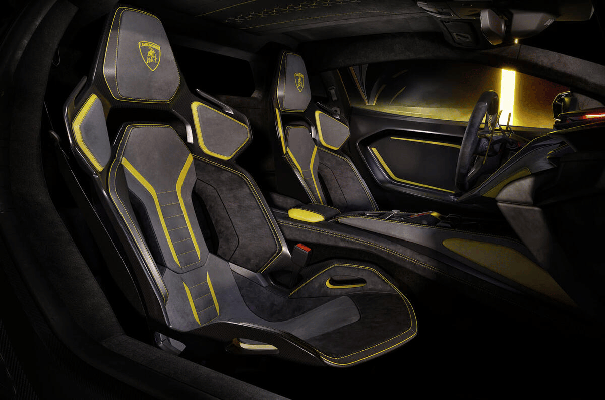 Lamborghini Fenomeno bucket seats