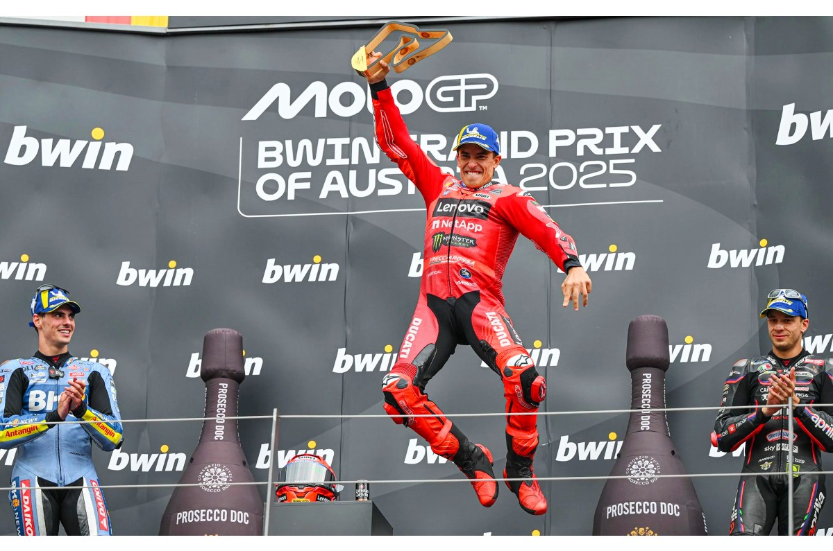Marc Marquez wins 2025 Austrian MotoGP race