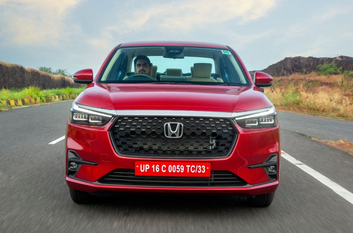 Honda Amaze front Honda Amaze front