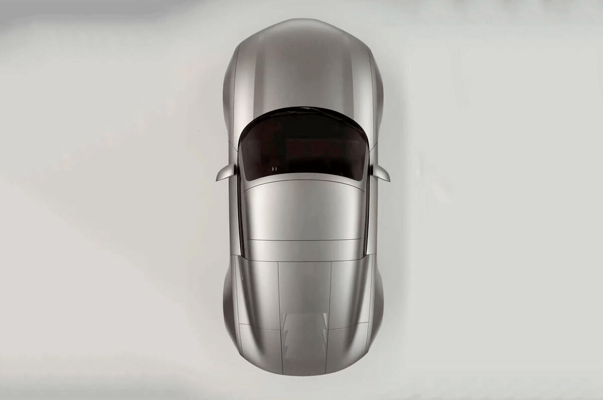 Audi TT concept top shot