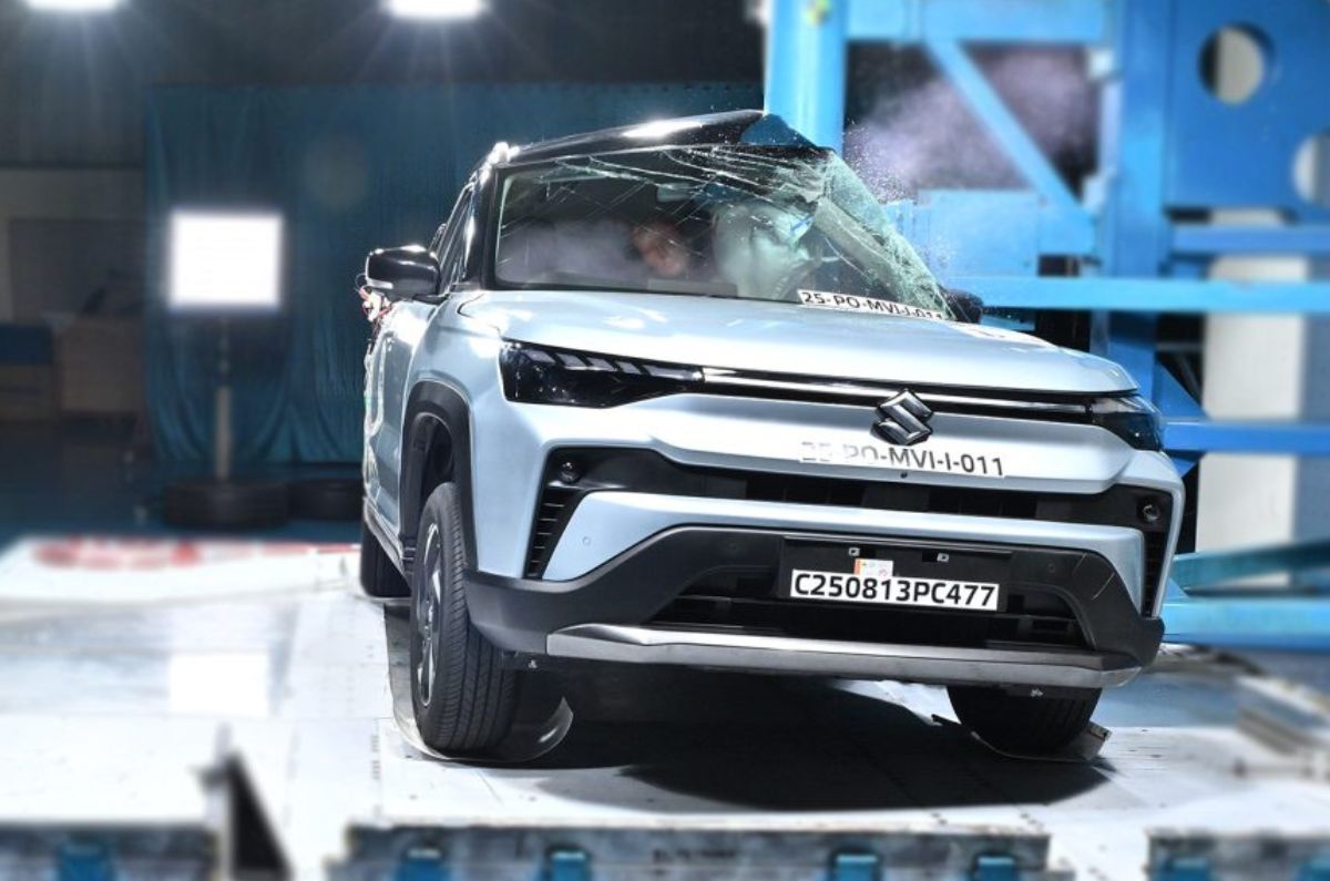 Maruti Suzuki Victoris scores 5-star safety rating at Bharat NCAP