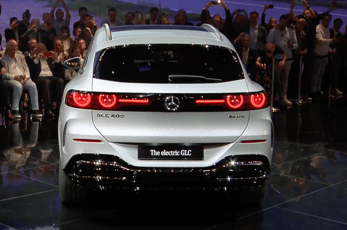 Mercedes GLC EV rear