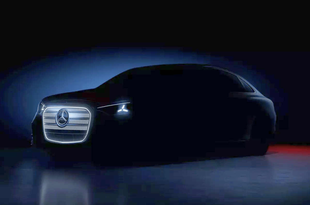 Mercedes C Class electric teaser