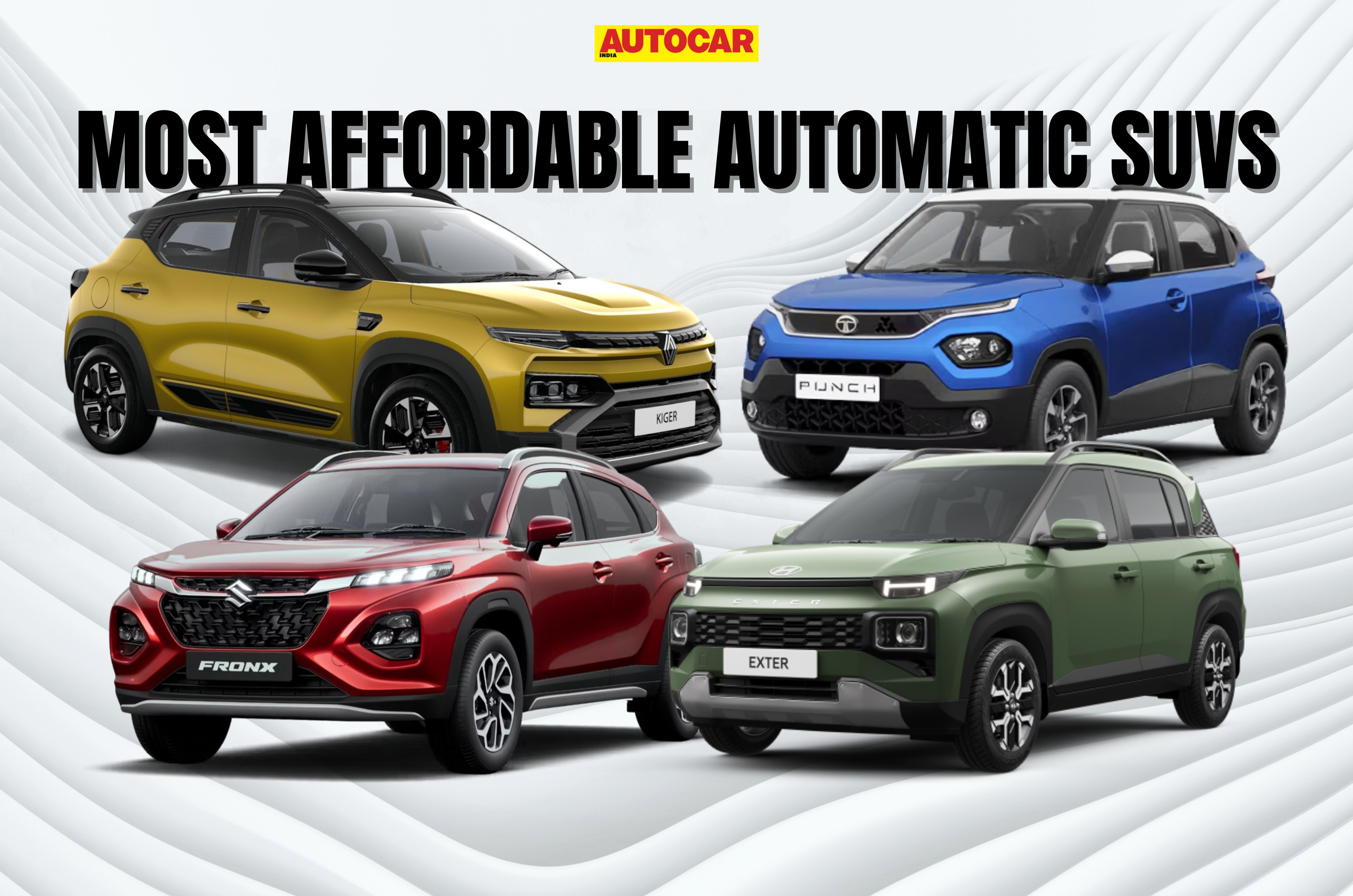 Cheapest automatic SUVs Cheapest automatic SUVs