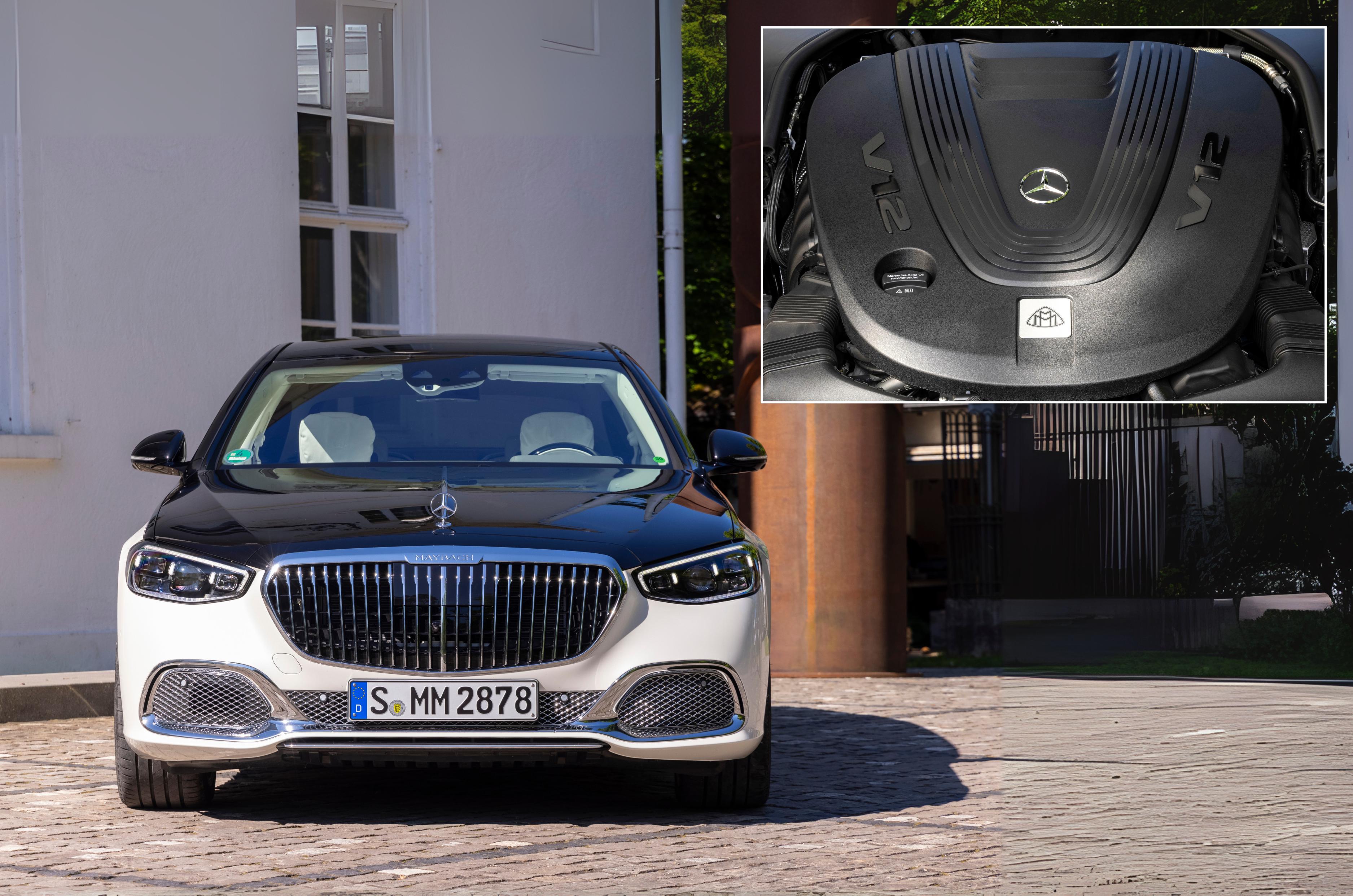 Mercedes V12 engine used in the Maybach S 680 Mercedes V12 engine used in the Maybach S 680