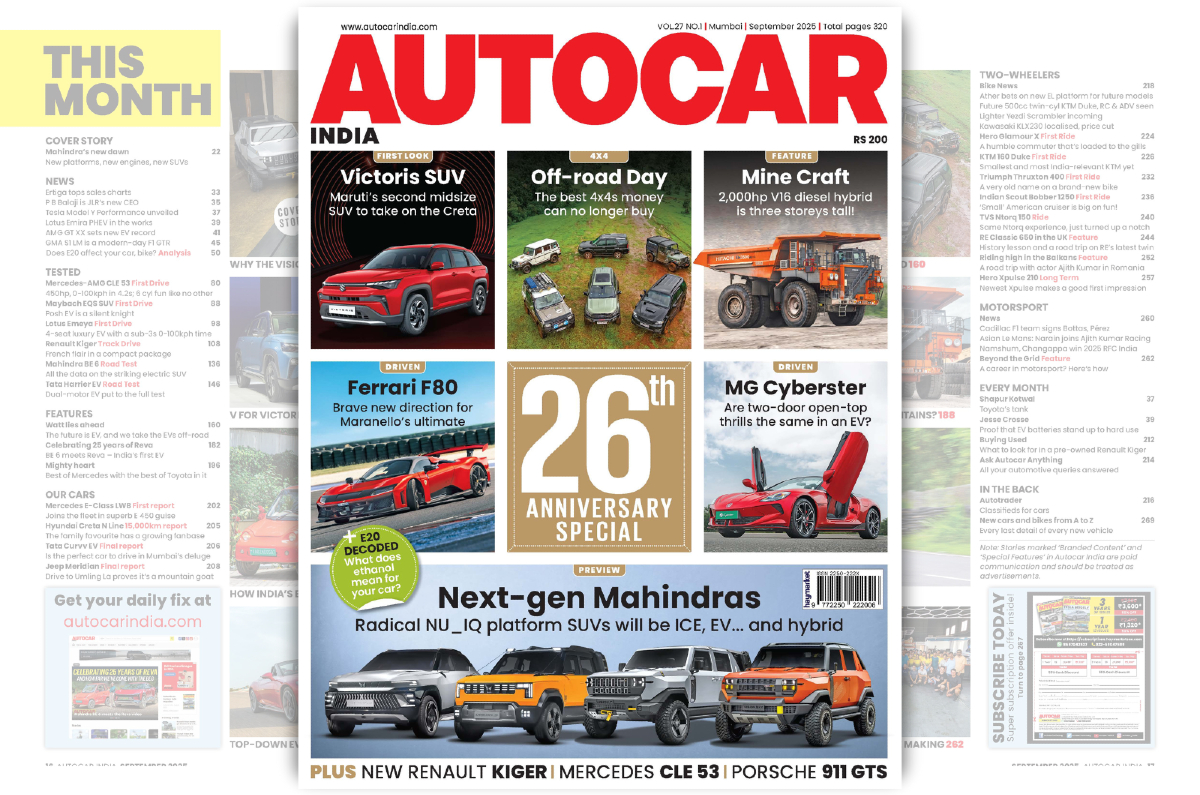 Autocar India September 2025 issue Autocar India September 2025 issue