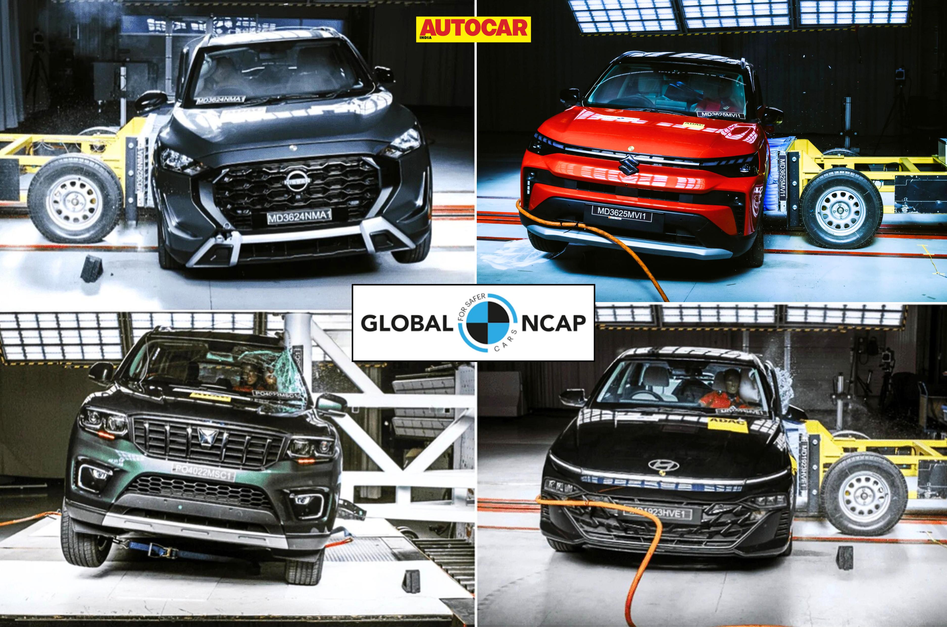 Every Indian car tested by Global NCAP under new protocols