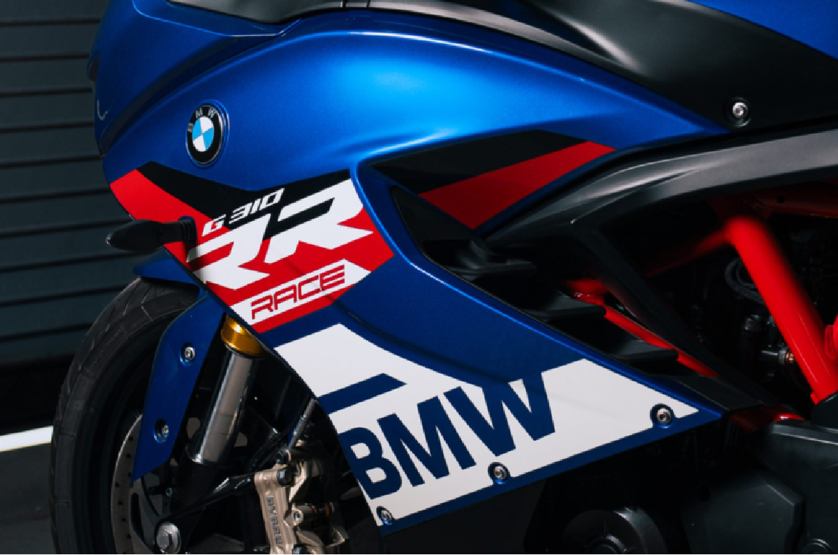 Updated BMW G 310 RR teased