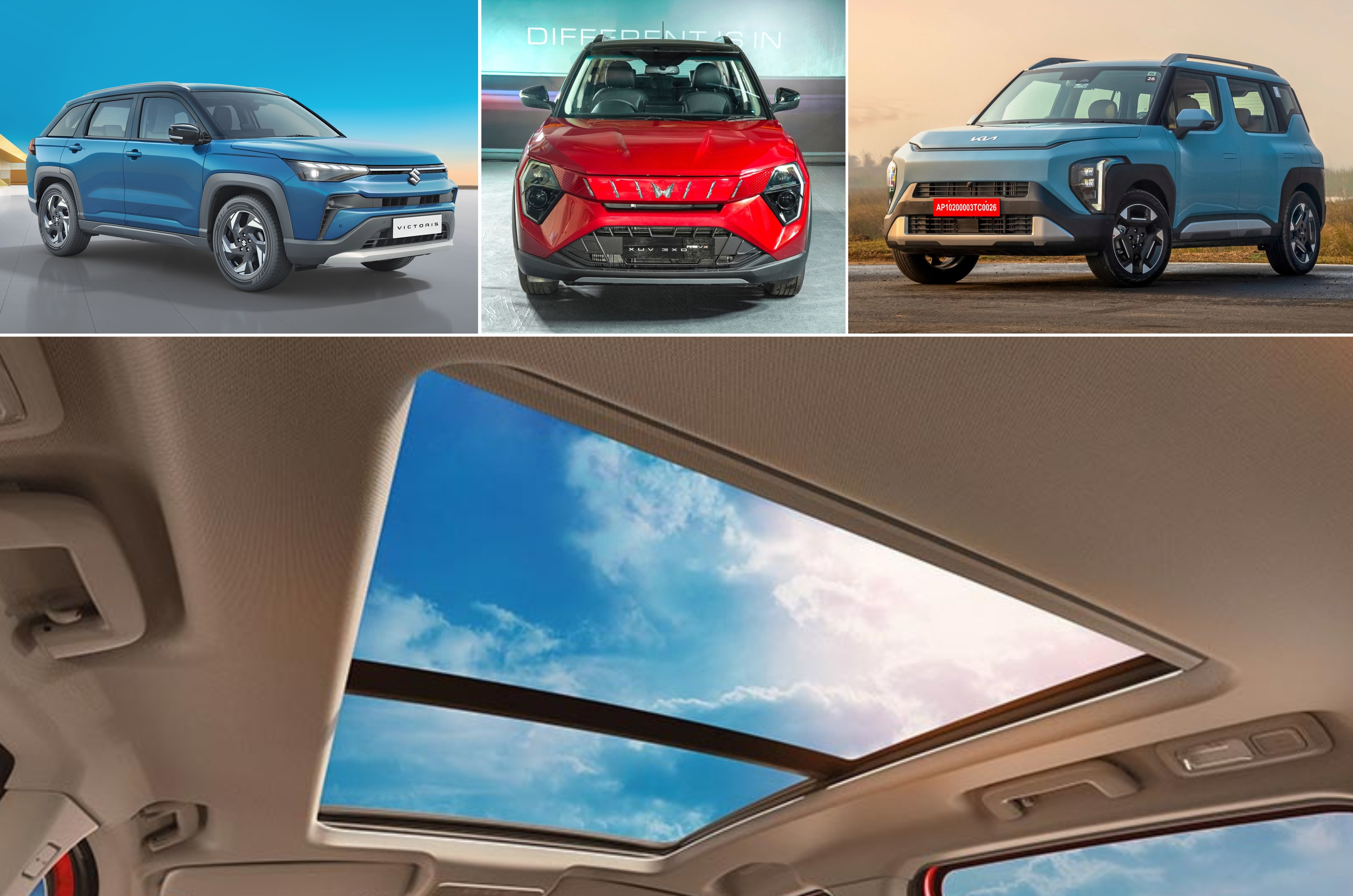 Most affordable SUVs with panoramic sunroof