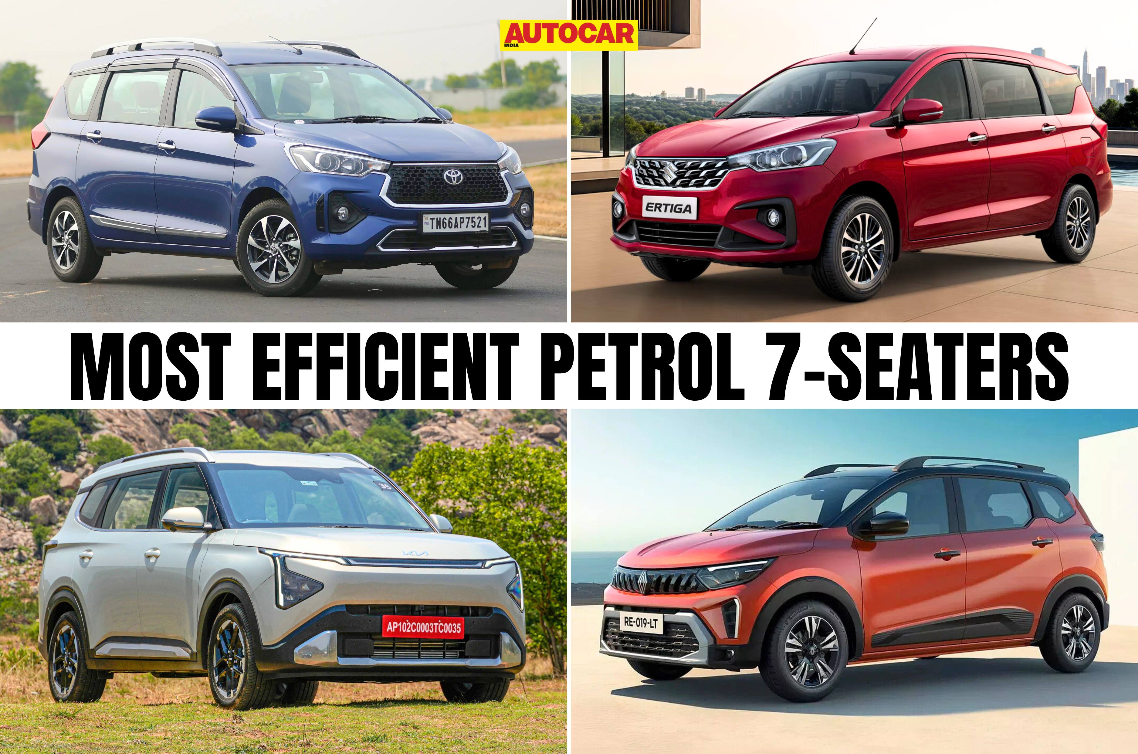 Highest mileage 7 seat cars in India as per ARAI Highest mileage 7 seat cars in India as per ARAI
