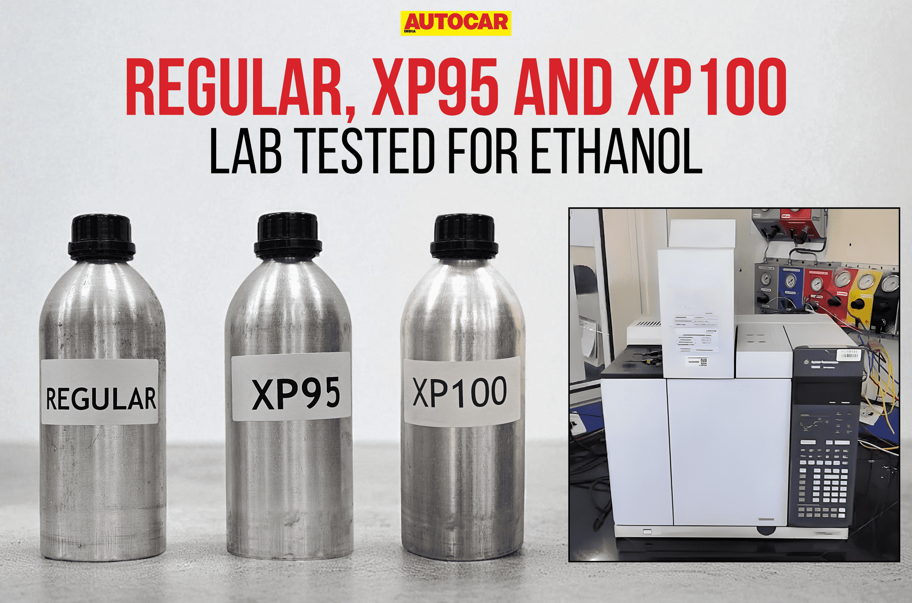 Ethanol content in petrol tested 