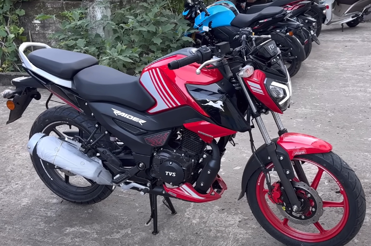 Updated TVS Raider 125 to get ABS and rear disc brake
