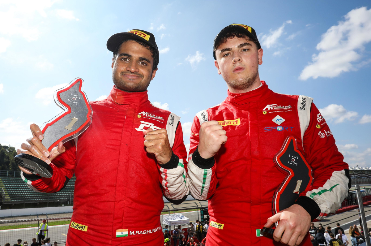 Mahaveer Raghunathan Italian GT Sprint Championship Imola