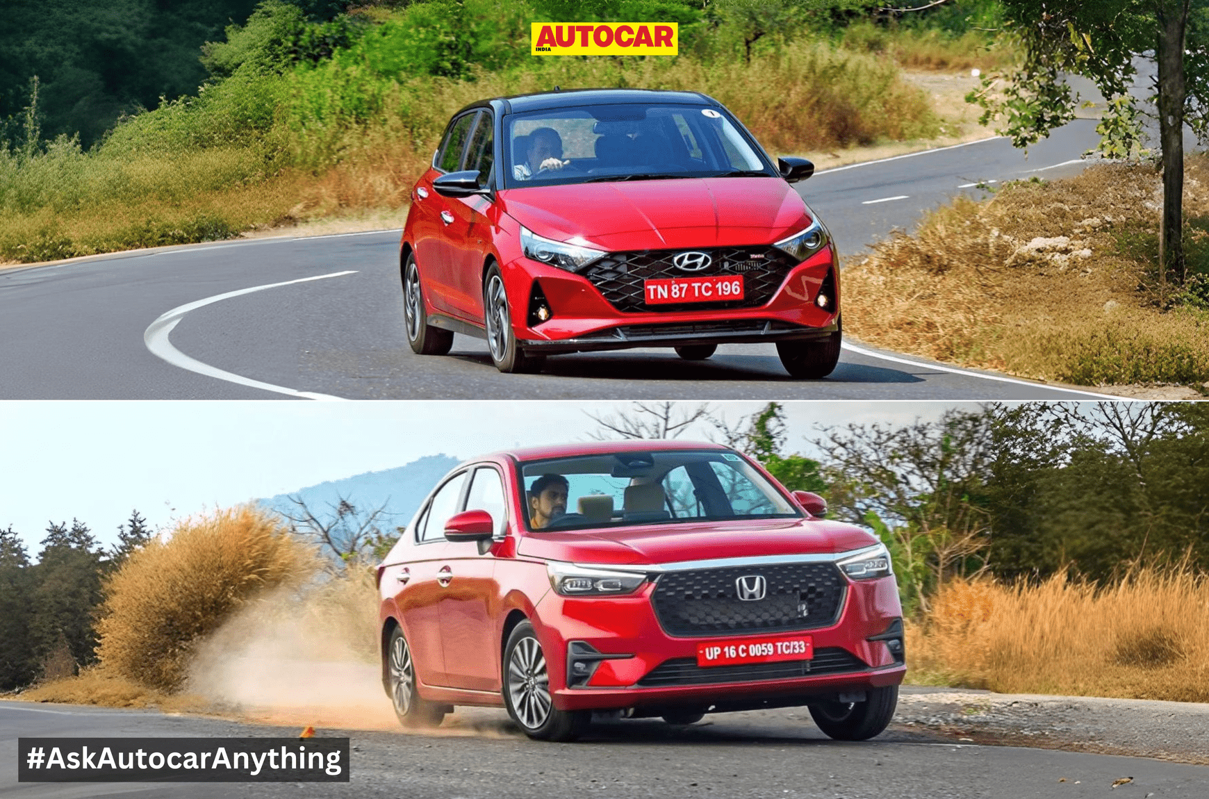 Hyundai i20 CVT vs Honda Amaze CVT 