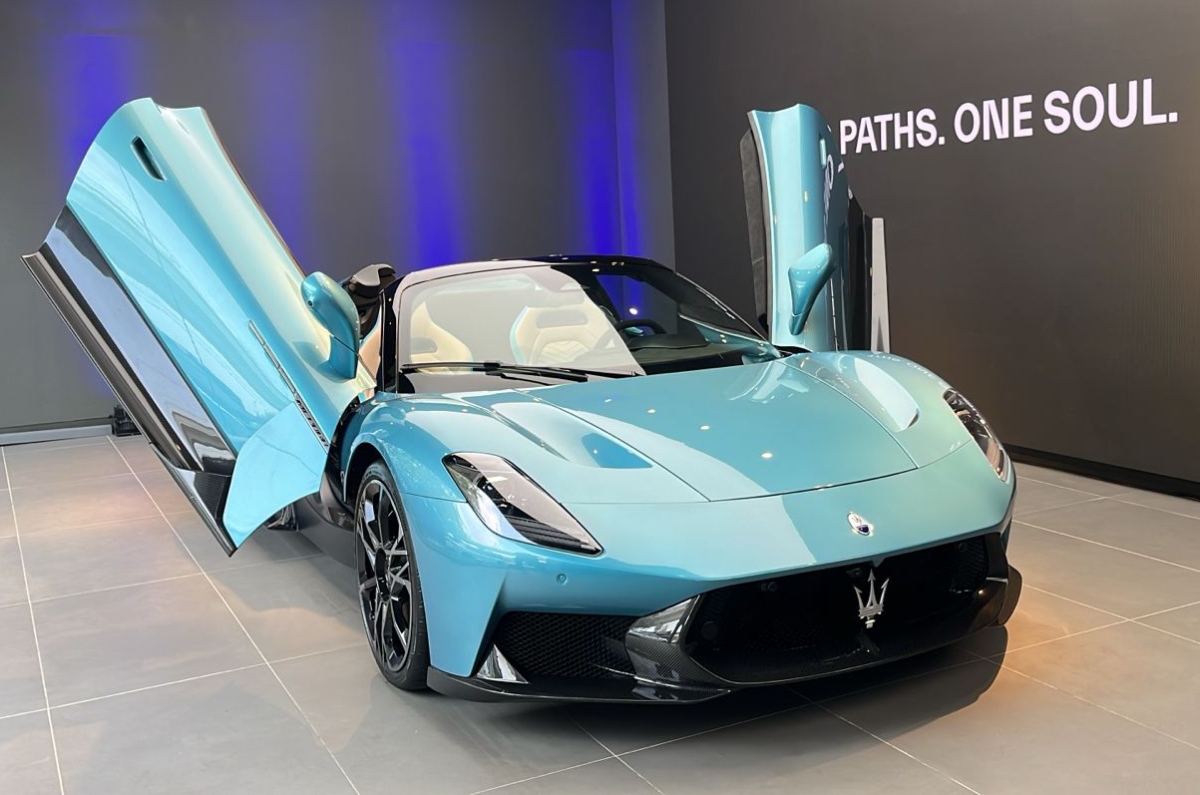 Maserati MCPura India launch