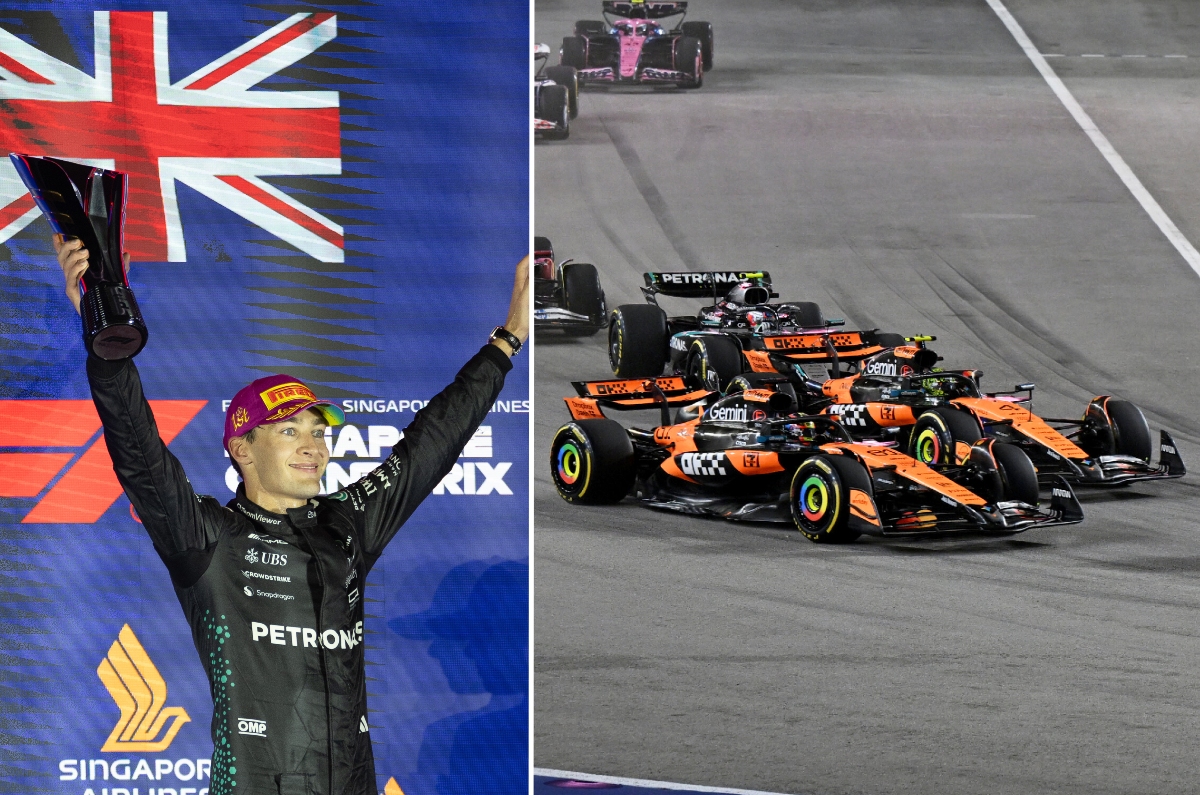 2025 F1: McLaren seals title; Russell wins Singapore GP