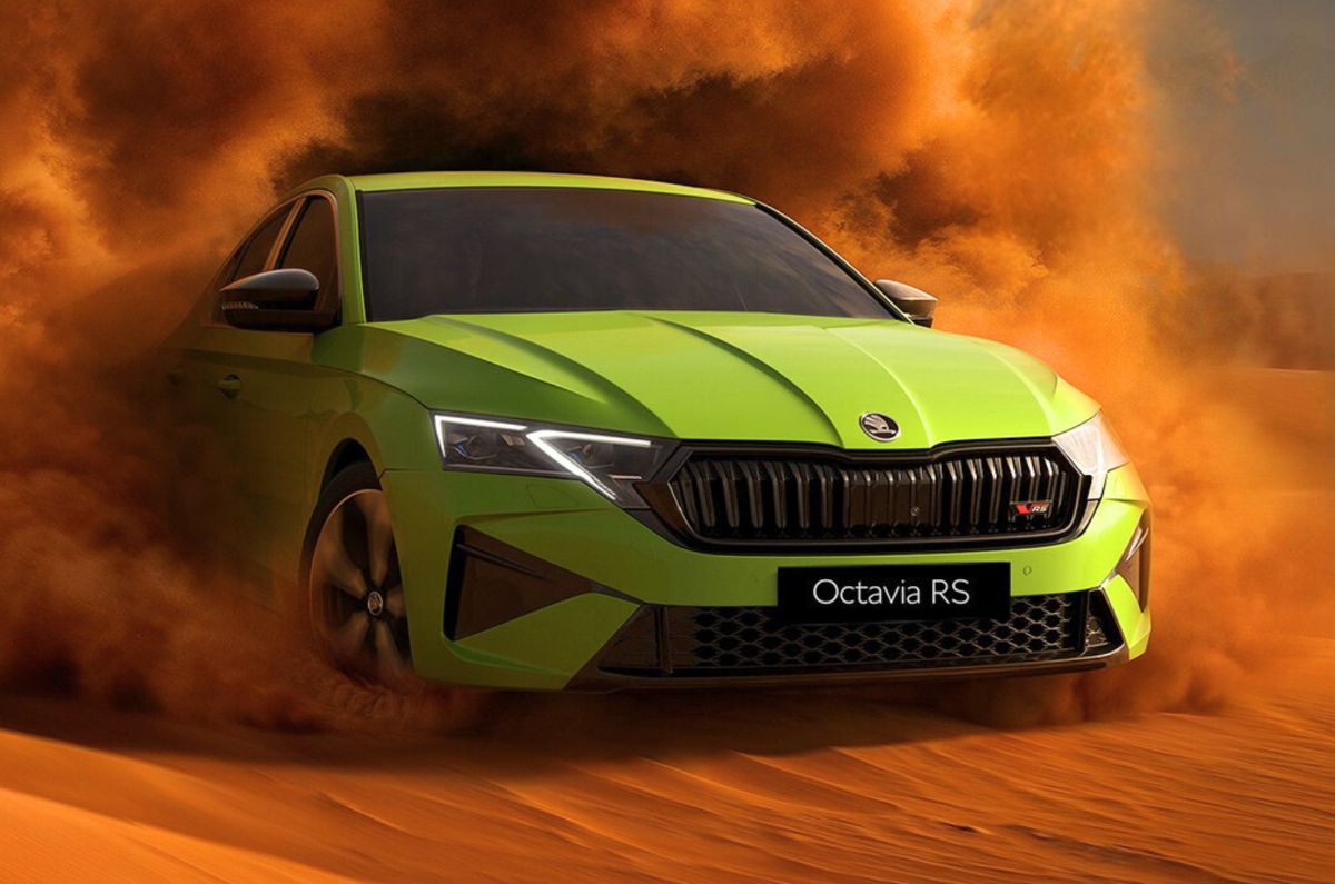 Skoda Octavia RS booking details 