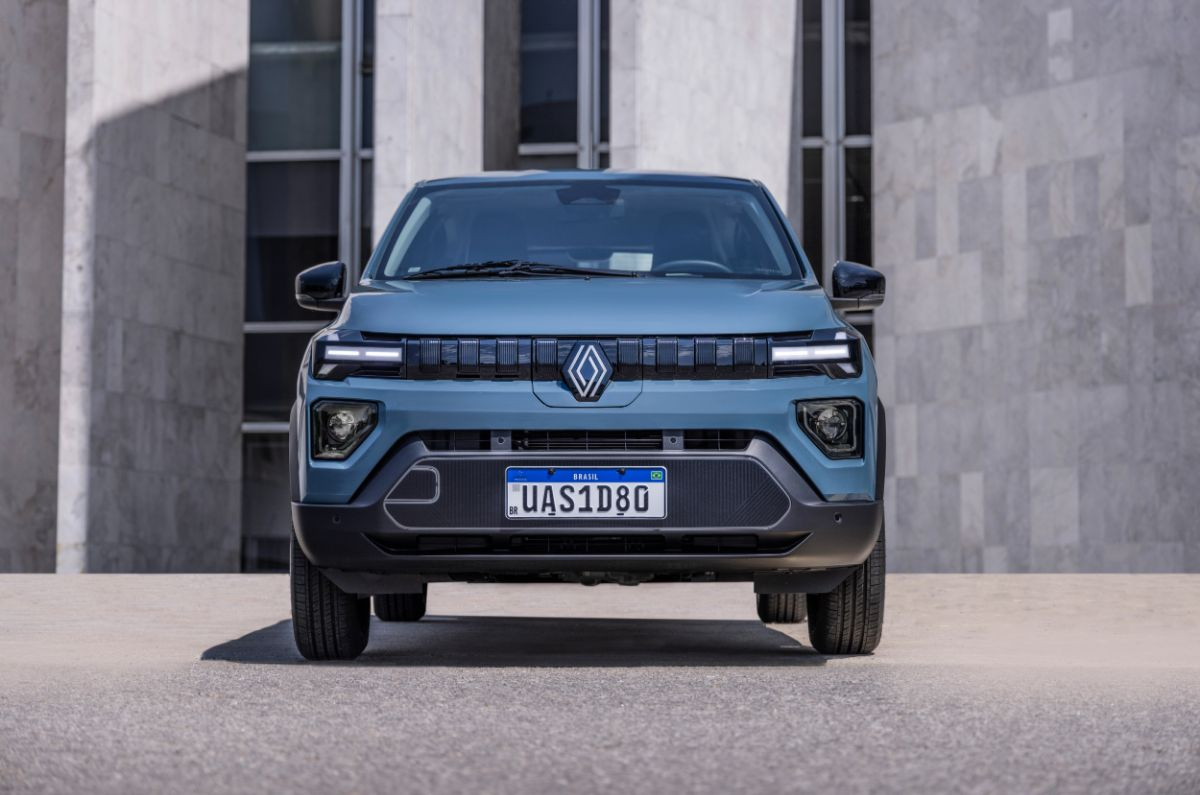 Renault Kwid EV front fascia