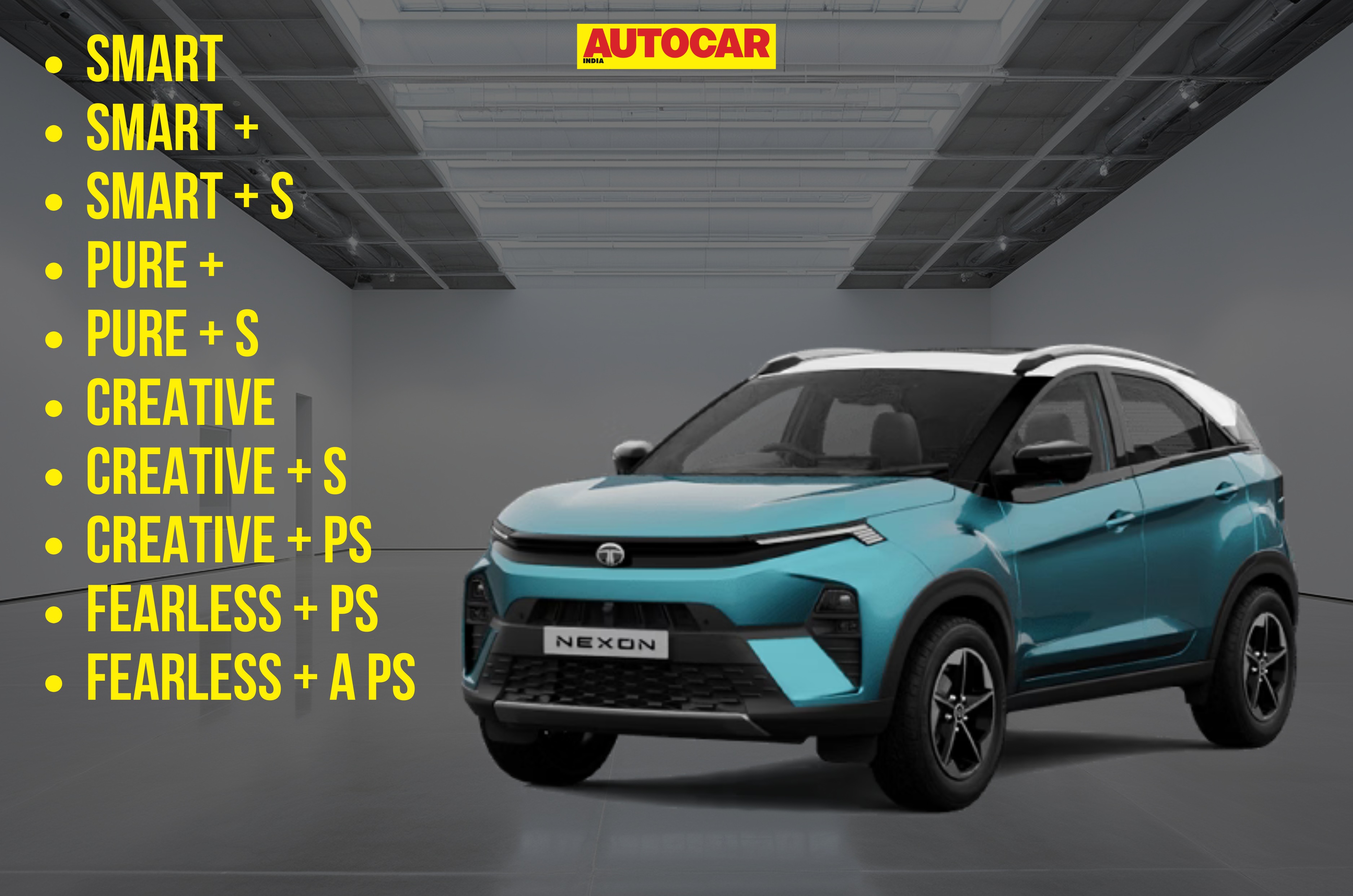 Tata Nexon price, variants, features, engine and geabox options explained