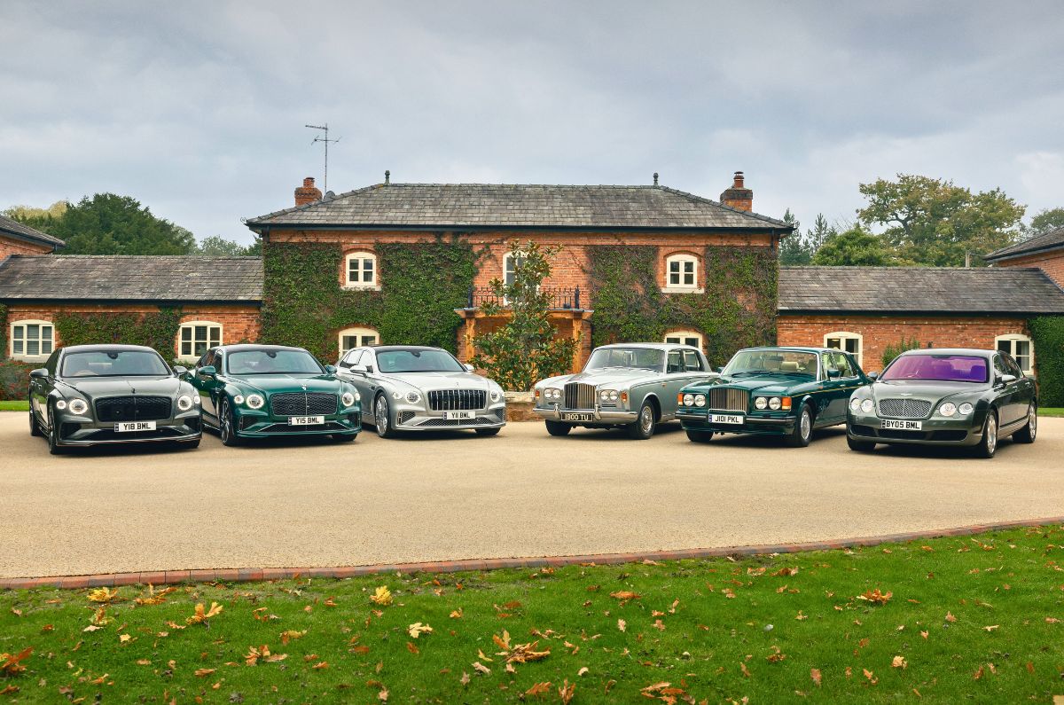 Bentley marks three anniversaries with bespoke Flying Spur tributes