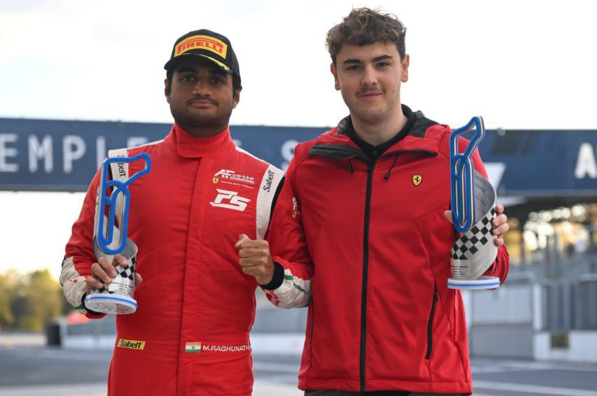 Mahaveer Raghunathan, Lorenzo Ferrari Italian GT Sprint Championship Mahaveer Raghunathan, Lorenzo Ferrari Italian GT Sprint Championship