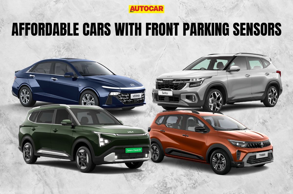 Most affordable cars with front parking sensors