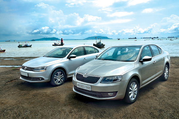 New 2013 Skoda Octavia vs Volkswagen Jetta Feature