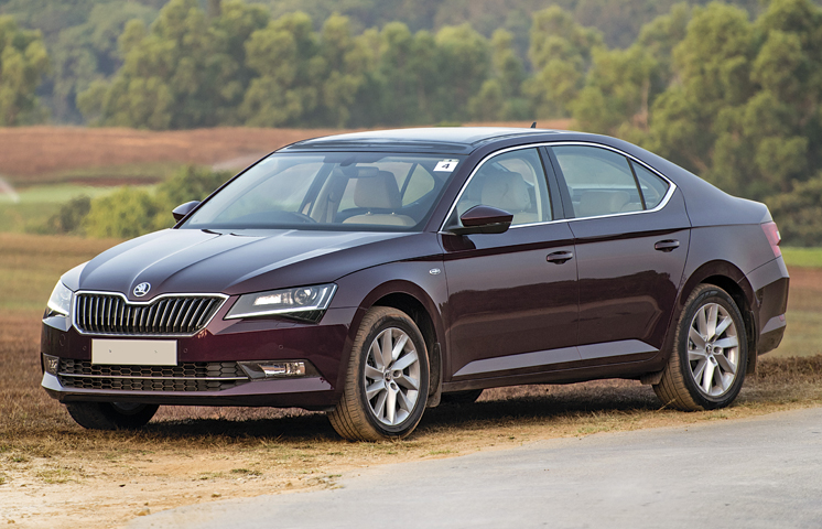 Choosing between an Audi A4, BMW 320d and Skoda Superb