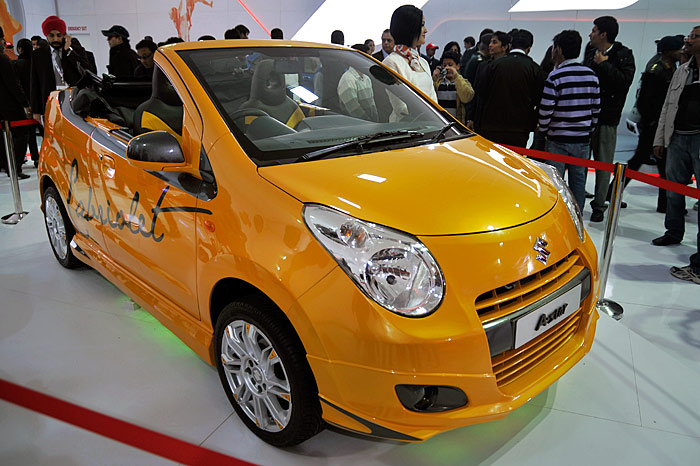 Maruti Displays Alto K10 Krescendo At 2014 Auto Expo